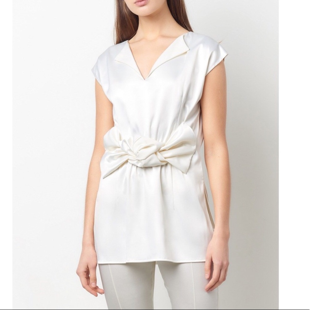 White Reversible Knot Top